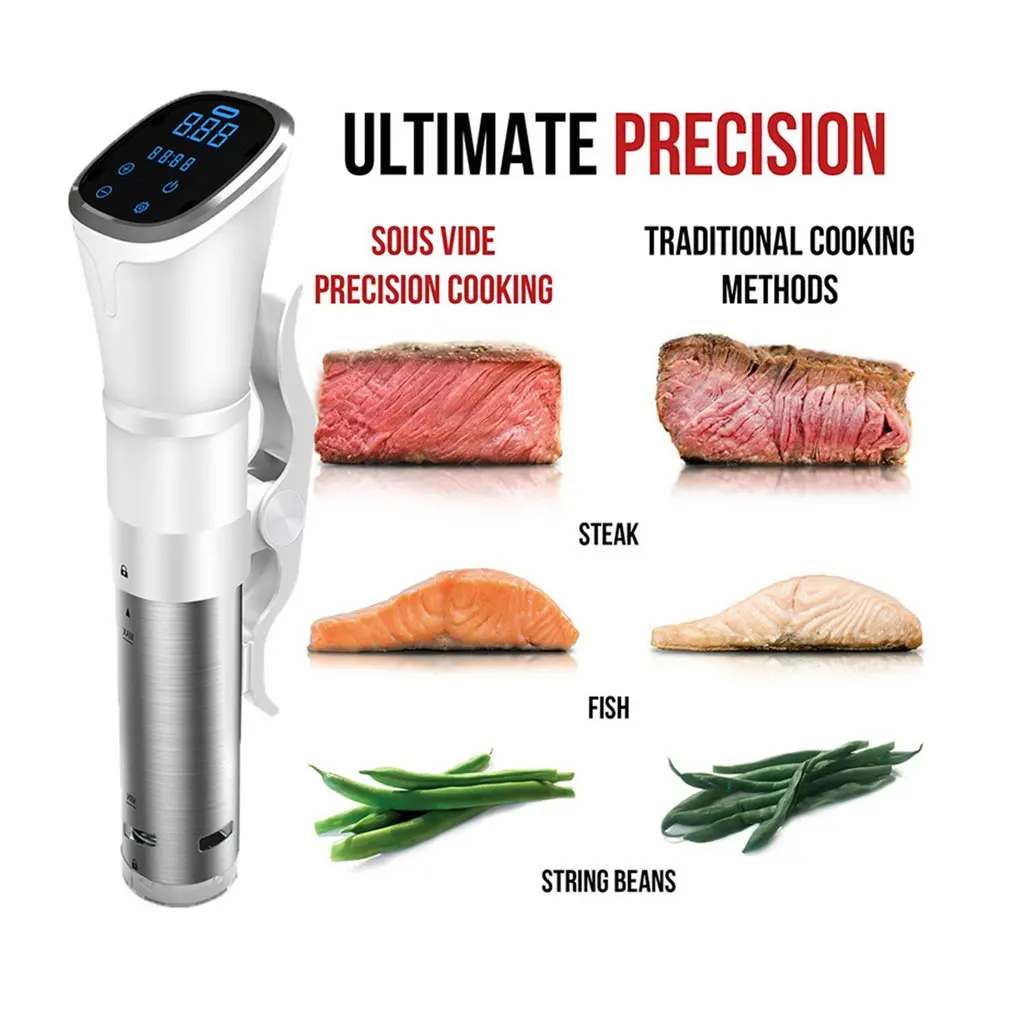 

Low-temperature Vacuum Finely Slow Cooking Steak Machine Sous Vide Machine Cooker Powerful Immersion Circulator