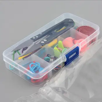 

Knitting Tools Crochet Hook Stitch Accessories Supplies With Case Box Kit New