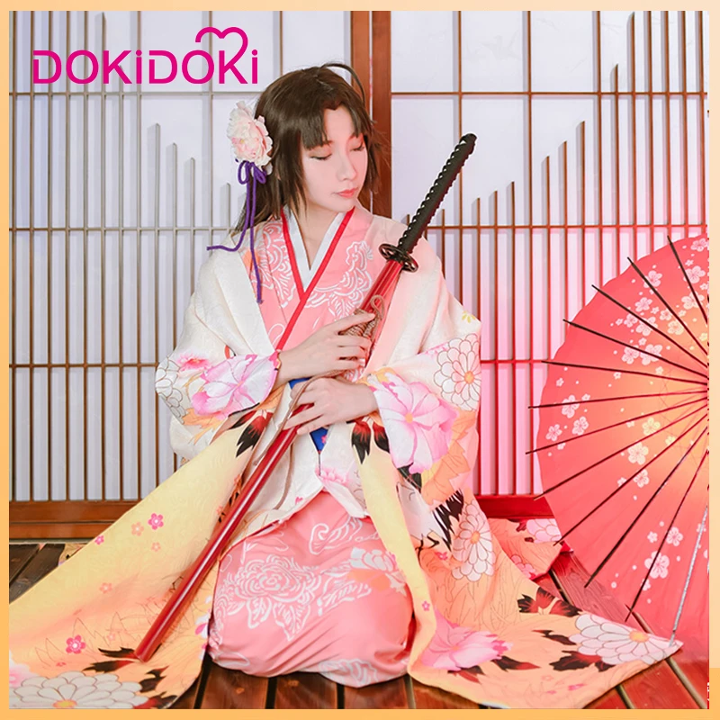 

DokiDoki Game Fate Cosplay Ryougi Shiki Stage 3 Cosplay The Garden of Sinners Ryougi Shiki Costume Women Kimono