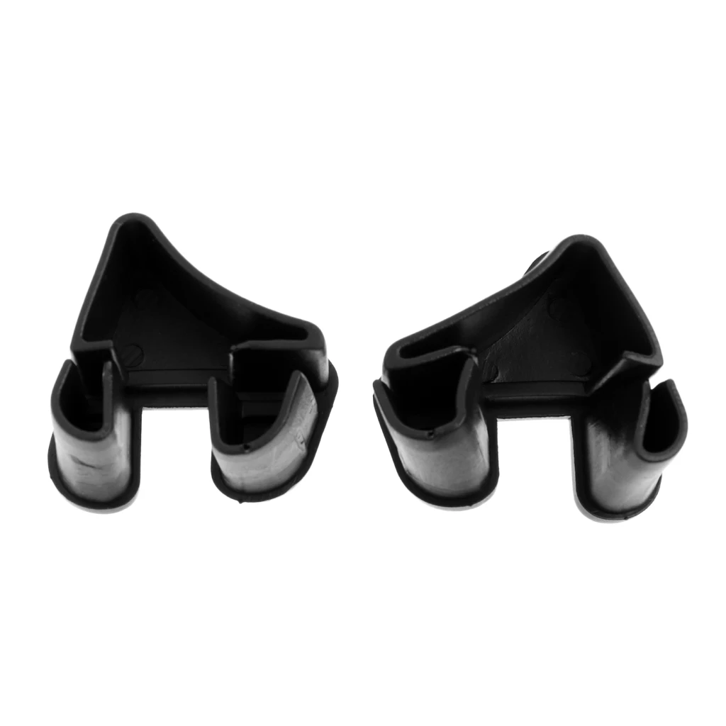 2Pcs Universal PVC End Cap Bottom Sub For Fishing Marine Boats Yacht Dinghy