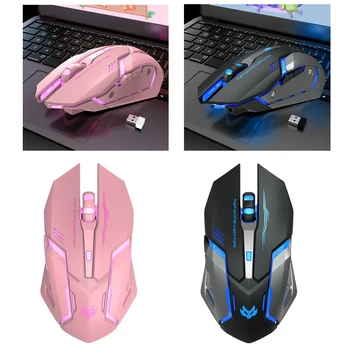 

Cute Mini 2.4 GHz Wireless Optical Mouse Mice Computer Table Ergonomic Silent For PC Laptop Accessories Notebook Red