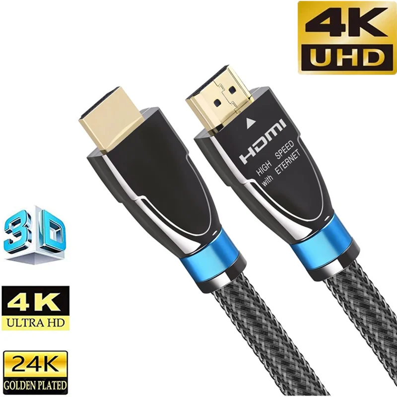 Кабель HDMI 2 0 4k ultra hd 60 Гц адаптер домашний аудио кабель для проектора mac mini ps2 ps4 ps5 xbox