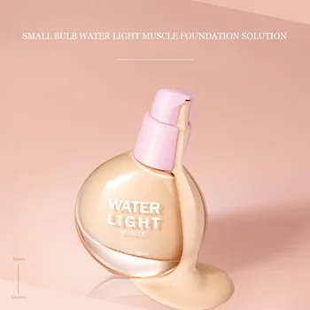 

Water Light Face Foundation Makeup Liquid Foundation Cream Matte Foundation Base Face Concealer Cosmetic Face Makeup