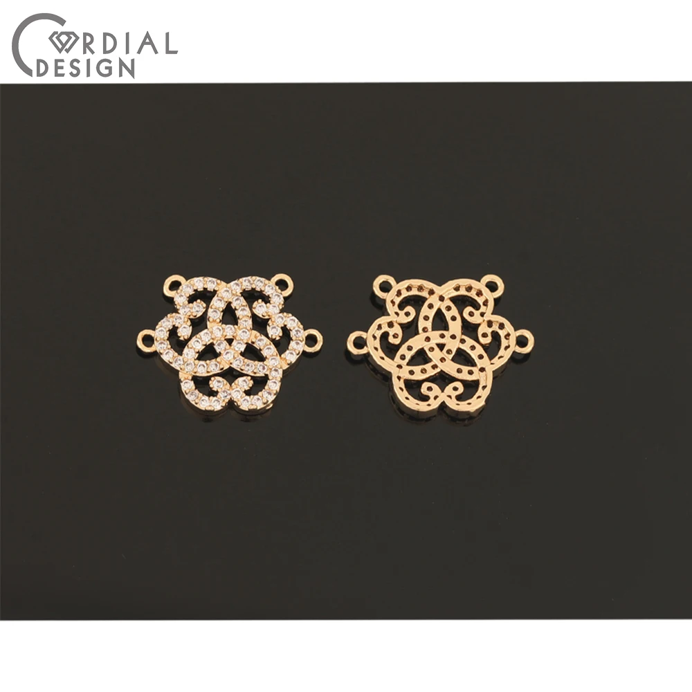 Cordial Design 30Pcs 15*20MM Earrings Pendant/Flower Shape/DIY Making/Jewelry Accessories/Hand Made/Jewelry Findings Components - cordial