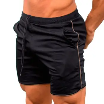 

Leisure Sport Beach Men Elastic Drawstring Quick Dry Fitness Running Shorts