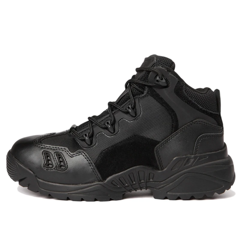 2019 Genuine Leather Army Boots Mens Military Desert Boot Shoes Men Autumn Breathable Boot Ankle Boots Botas Tacticos Zapatos