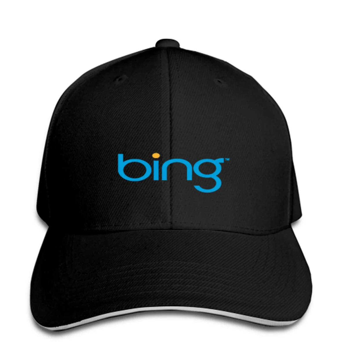Бейсбол Кепки логотип Bing логотип шляпа с остроконечным Кепки