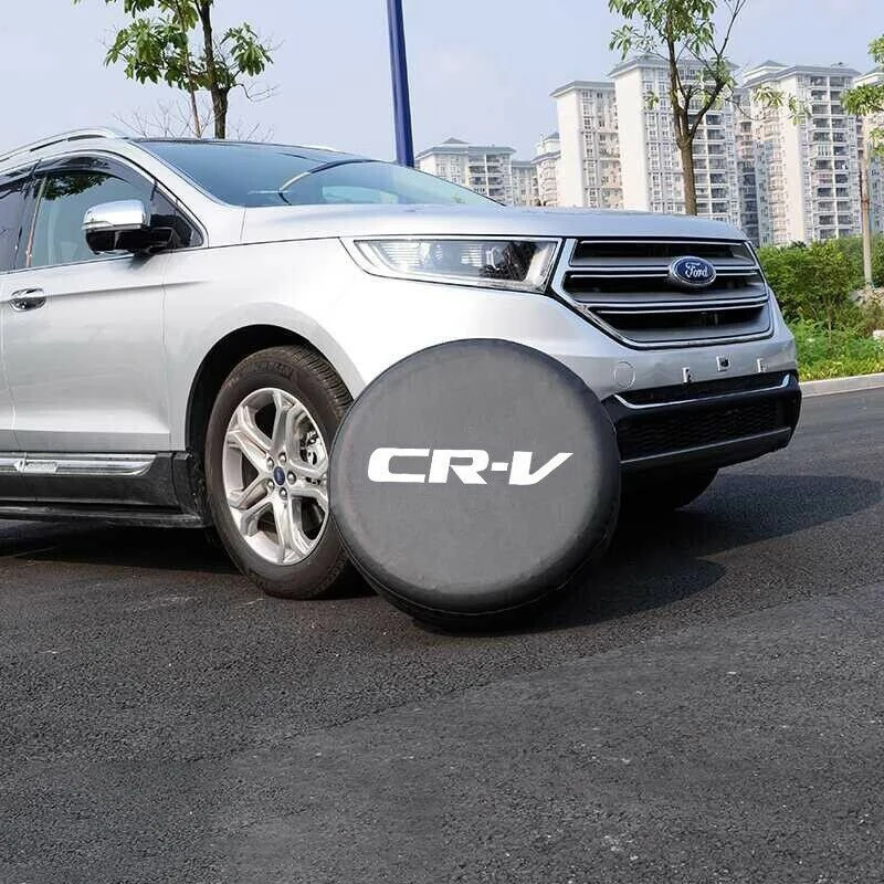 14 дюймов запасное колесо покрышки чехол Мягкая сумка протектор для Honda CRV CR