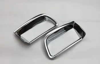 

2 Pcs Brand New ABS Chrome Car Rear Fog Light Lamp Cover Trims For TOYOTA PRADO 2014-2015 Car Styling Auto Accessories