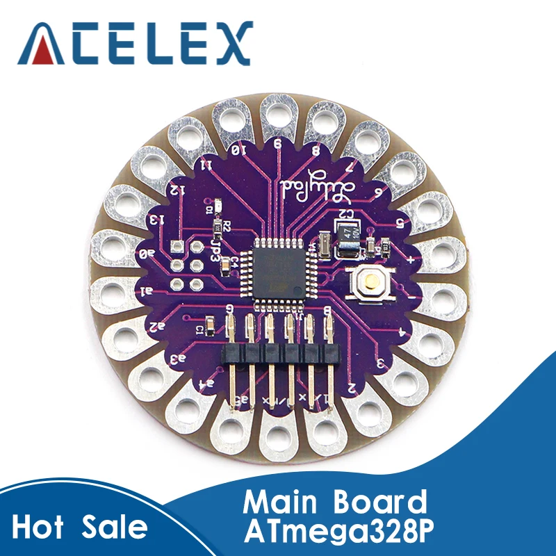 LilyPad 328 основная плата ATmega328P ATmega328 16 м для Arduino|Детали и аксессуары приборов| |