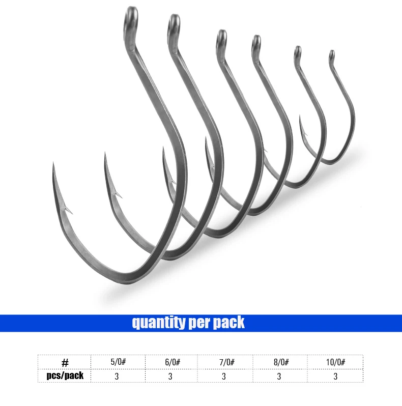 Mustad Norway NEW Origin Fishing Hook Super Power Ultrapoint Triangle Point  Hook,5/0-10/0#,412TTP-TS