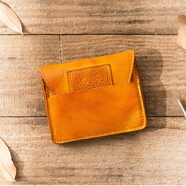 AETOO Vintage leather driver's license leather cover, male leather multi-functional personality card bag, handmade leatherwallet 4