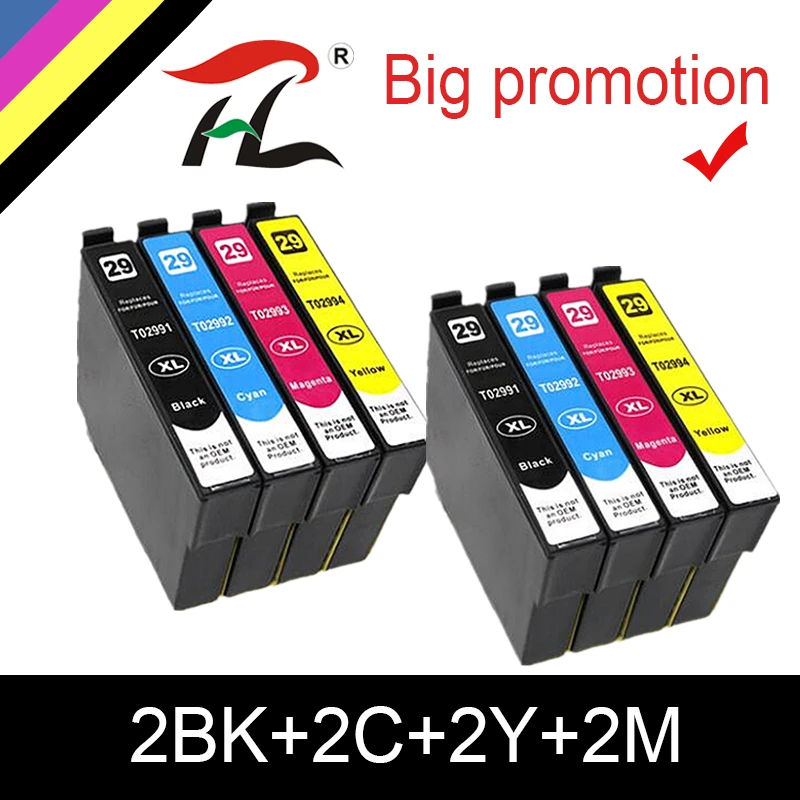 HTL совместим с 29 29XL T2991XL T2991 для картриджей Epson XP235 XP247 XP245 XP332 XP335 XP342 XP345 XP435 XP432 XP442 |