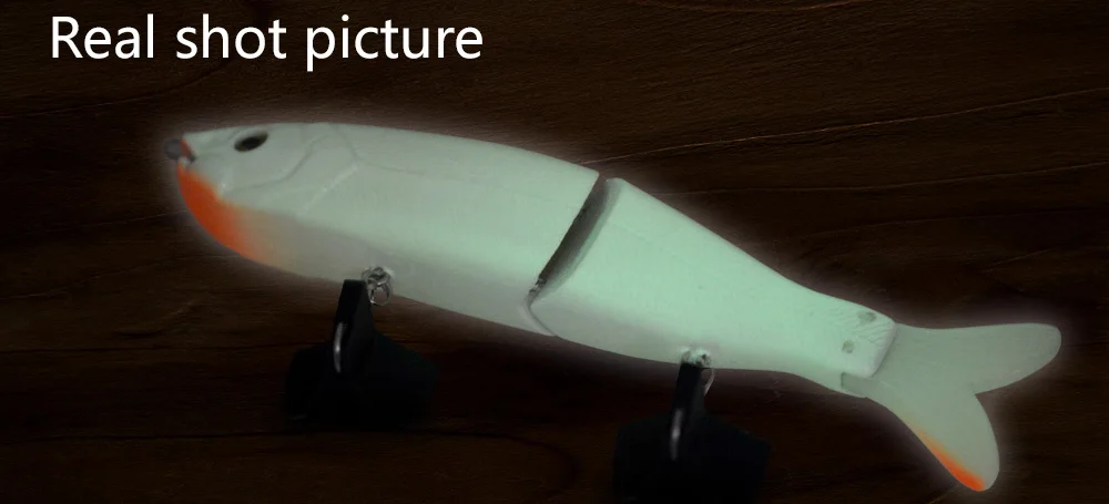 slow sinking swimbait jointed bait jerk bait  160mm 50g  S-waver ABS plastic artificial CF lure Segment