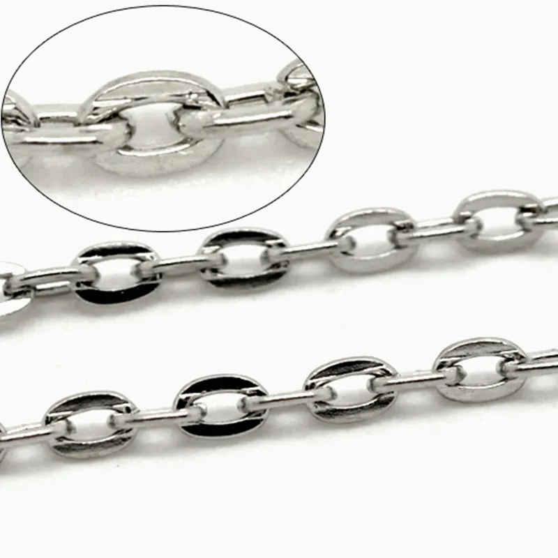Цепочка из металлического сплава 4 5x3 мм 10 м|chain findings|10 meterfindings chain |