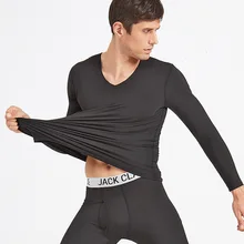 Цветное теплое термобелье для влюбленных, для мужчин или женщин, осенне-зимние кальсоны, мягкое бесшовное нижнее белье, костюм из двух предметов