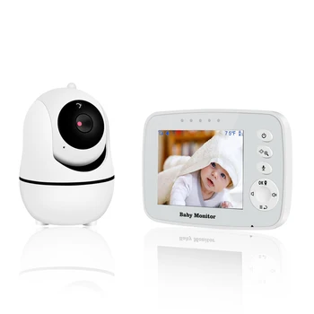 

3.2 Inch Wireless Baby Monitor LCD Screen Display Infant Night Vision Camera Temperature Sensor Supports Shaking Head Rotation