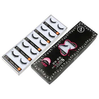 

10 Pair False Eyelashes Natural Doll Lashes Makeup Long Eyelashes Eyelash Extension Wholesale Faux Cils Fake Eye Lashes