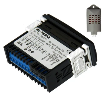 

Temperature Humidity Embedded Small Timer Heat Cool Digital Incubator Controller Tools Multifunctional Easy Install Dual Display