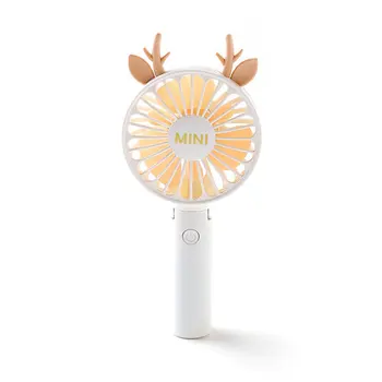 

Mini electric fan usb rechargeable student dormitory hand-held portable folding Summer Cooler Fan