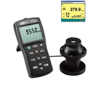 TES-133 Handheld Luminous Flux Meter Light Tester Accurate and Instant Response Range 7000 Lumens RS232,4-Digit LCD Reading . 2