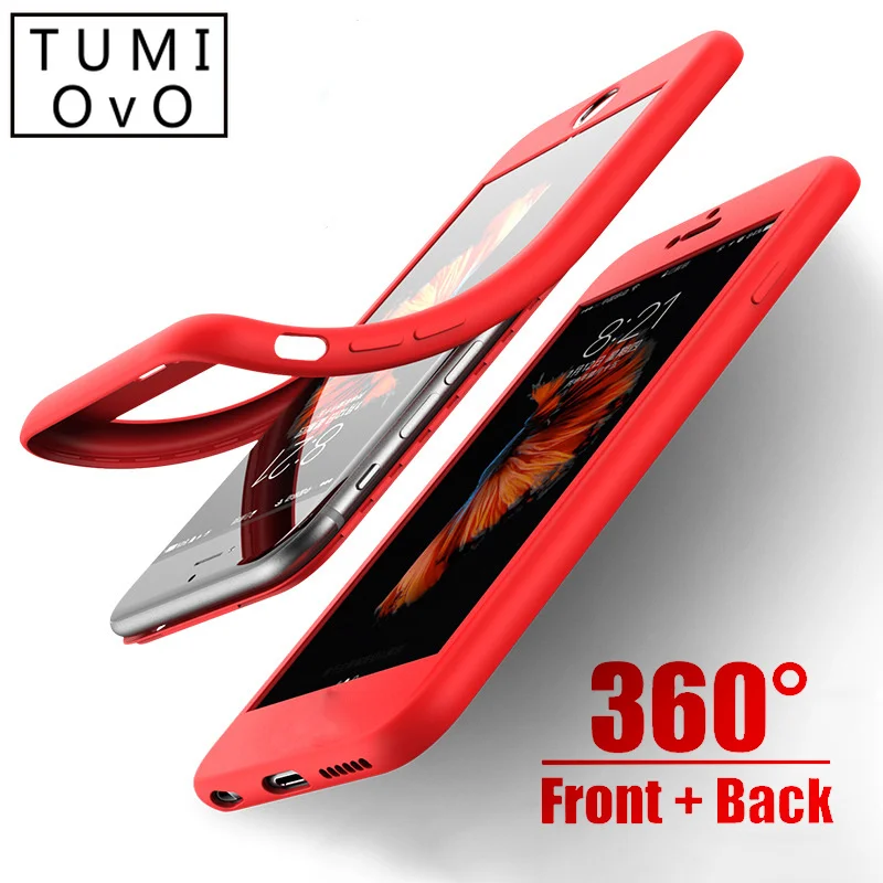 Ударопрочный чехол для телефона TUMI. OvO 360 градусов iPhone X XR XS Max защита всего тела 5 5S