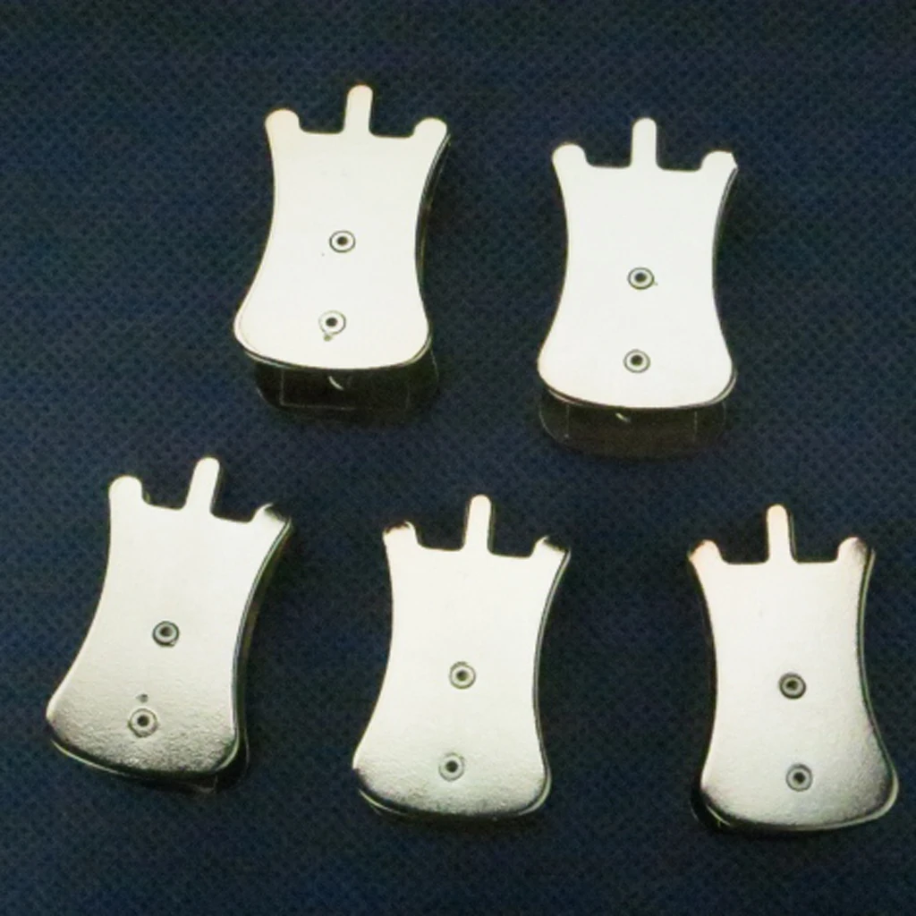 Portable Metal Mute Silencer Quiet Practice Mute For Chinese Violin Erhu Golden Color