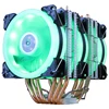CPU Cooler High Quality 6 Heat-Pipes Dual-Tower Cooling 9cm RGB Fan LED Fan Support 3 Fans 3PIN CPU Fan For Intel And For AMD ► Photo 3/6