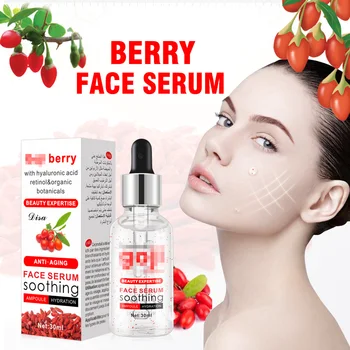 

30ml Goji Berry Face Serum Facial Serum Remove Melanin Anti-Aging Acne Treatment Whitening Moisturizing Natural Facial Serum