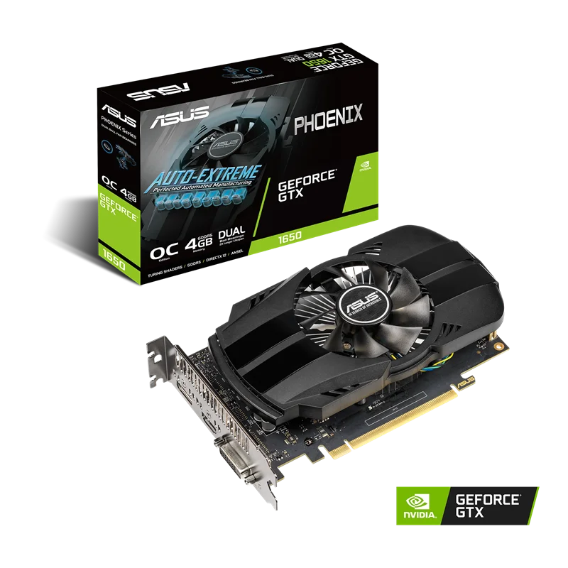 ASUS PH GTX1650-O4G видеокарты GPU графическая карта новый GTX 1650 4 Гб | Компьютеры и офис