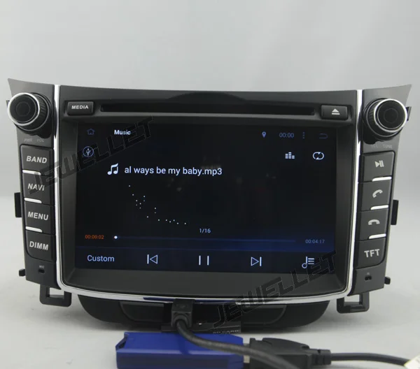 4 ядра 1024*600 HD экран Android 9,0 автомобильный DVD gps Радио Навигация для hyundai I30, Elantra GT 2013- с 4G/Wifi DVR OBD