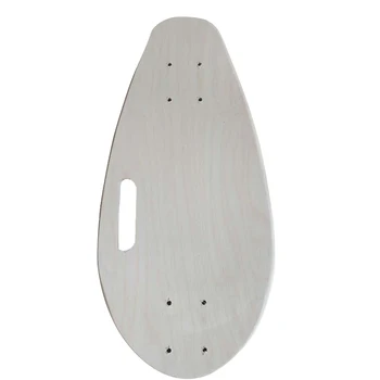 

8 Layers Maple Mini Skateboard Deck Double Rocker Tearing Resistance High Quality Cruiser Dance Skateboards PP Natural Wood