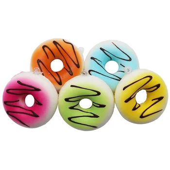 

1pc Mini Funny Donuts squeeze Toy Cute Squishy Stress Reliever For Children Adults Gifts Game Dropshipping