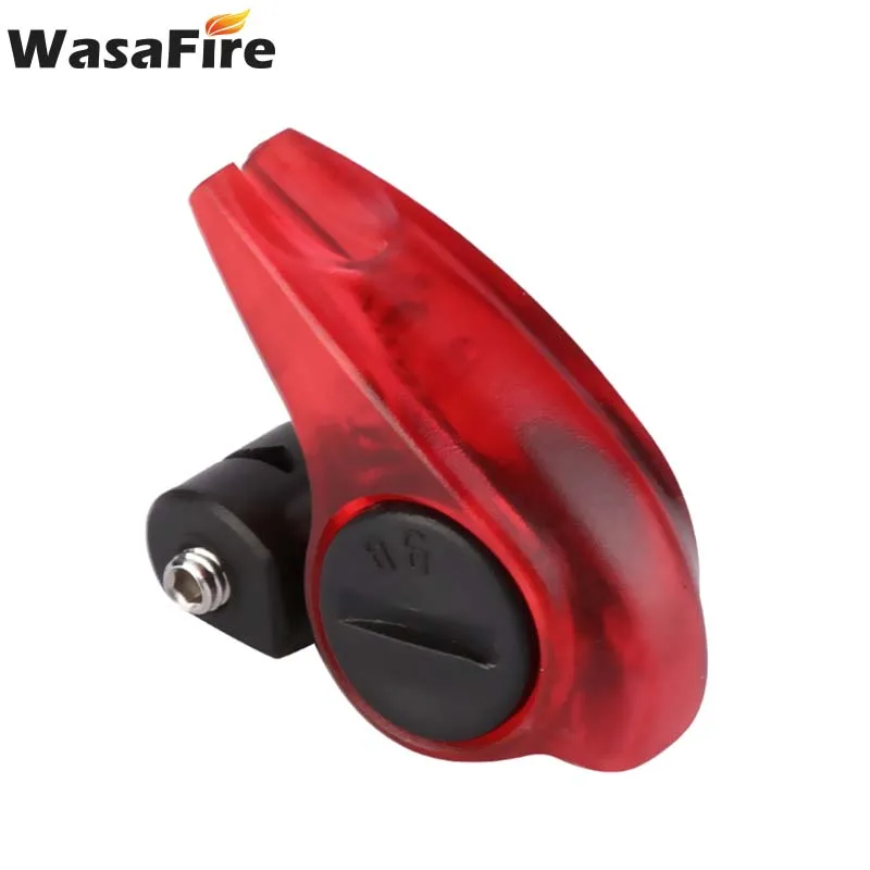 WasaFire мини-светильник для велосипеда, задний велосипедный светильник, портативный водонепроницаемый красный светодиодный велосипедный задний светильник Предупреждение лампа для безопасности