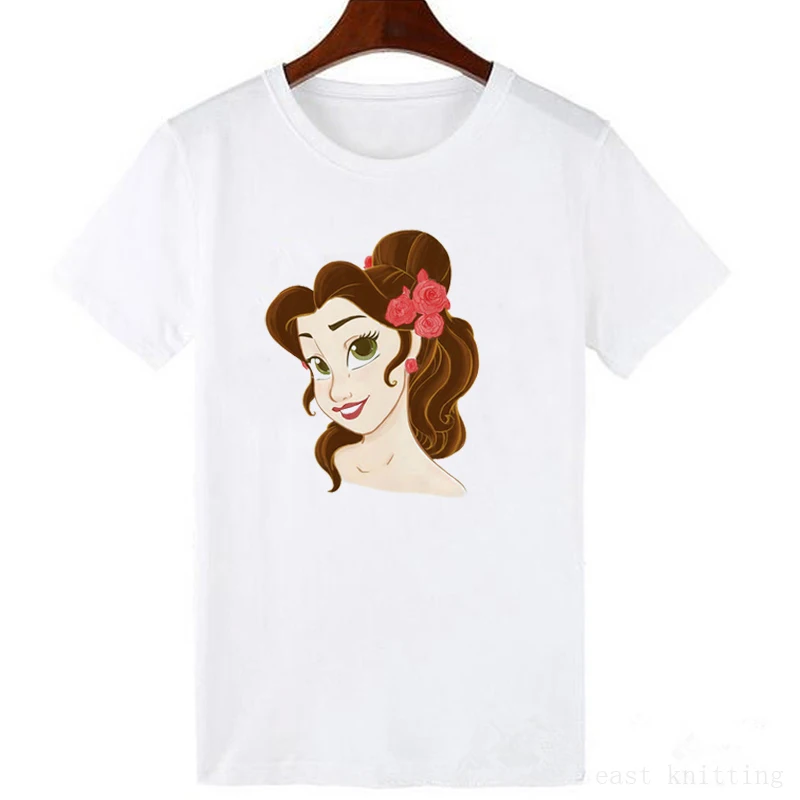 Корейские топы для девочек; Kawaii; уличная одежда; летняя модная футболка с графическим принтом; Femme; забавная принцесса; Vogue; Harajuku; футболка; женская одежда - Цвет: 0329