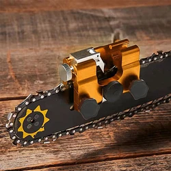 Chainsaw Chain Sharpening Jig - Deluxe Chainsaw Sharpening Easy To Use Suitable for All Kinds of Chain Saws and Electric Saws