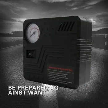 

Hot 12V Inflatable Pump Tire Electric ABS Fast 120W Durable Car Universal 19 Cylinders Air Compressor Pointer Mini Portable