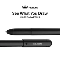 Huion – stylet pour tablette graphique Scribo PW310, avec 3 recharges de remplacement, 8192 pression, Support H420X H640P Q620M HS64 H610PROV2 2