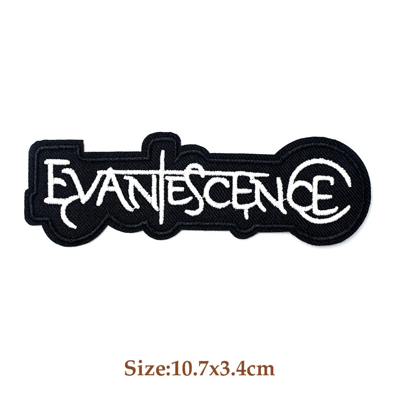 ROCK BAND Iron On Patches Cloth Mend Decorate Clothes Apparel Sewing Decoration Applique Badges Heavy Metal MUSIC 