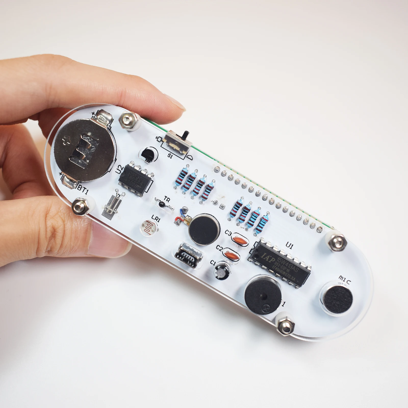 Рисунок 6 - ЖК-будильник с вибрацией и эффектом свечи