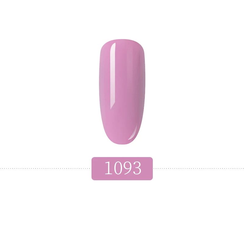 HNUIX 7,3 мл Краска гель лак розовый разноцветный Гель-лак для ногтей Набор лаков для самостоятельного маникюра верхняя основа пальто Hybird дизайн ногтей праймер - Цвет: 1093
