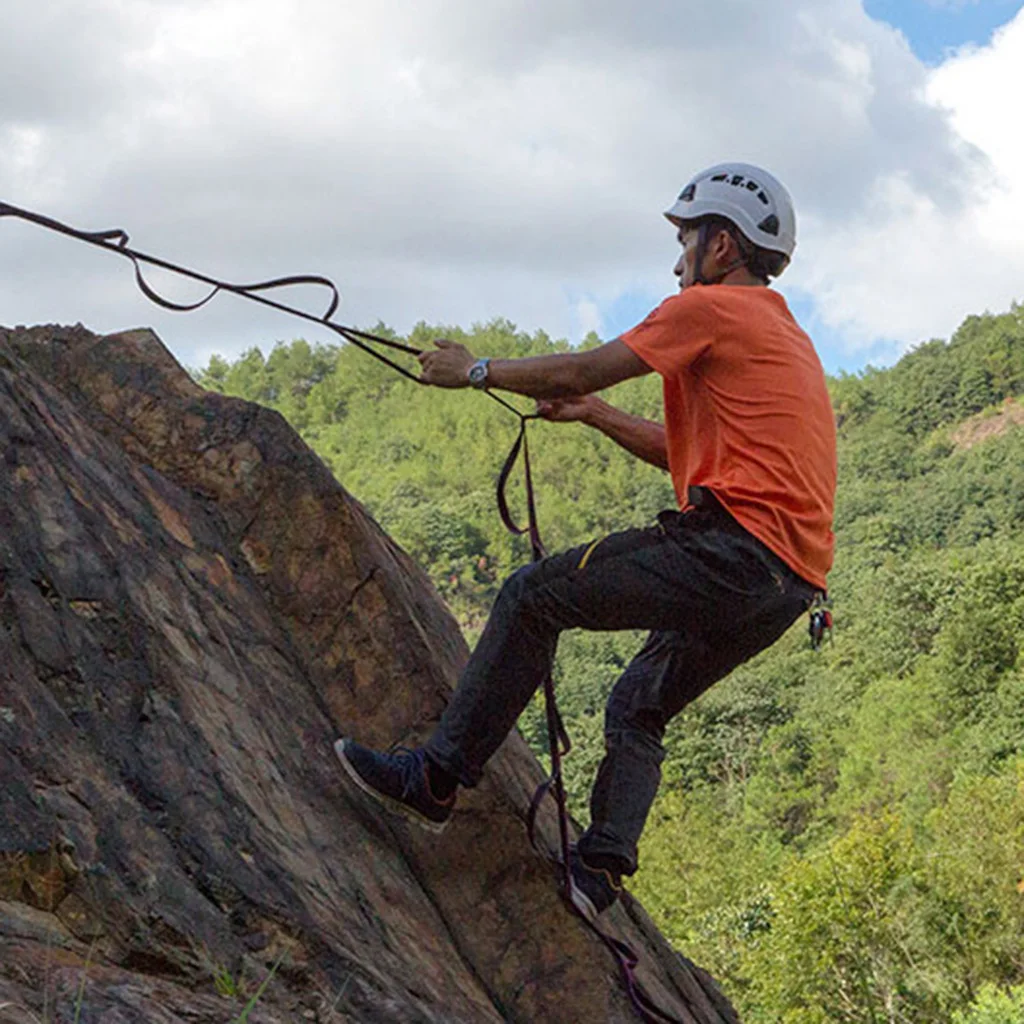 Step Etrier Aid Ladder For Rock  Aid Climbing Caving Mountaineering