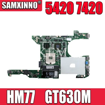 

DA0R08MB6E2 Laptop motherboard For DELL Inspiron 14R 5420 7420 original mainboard HM77 GT630M
