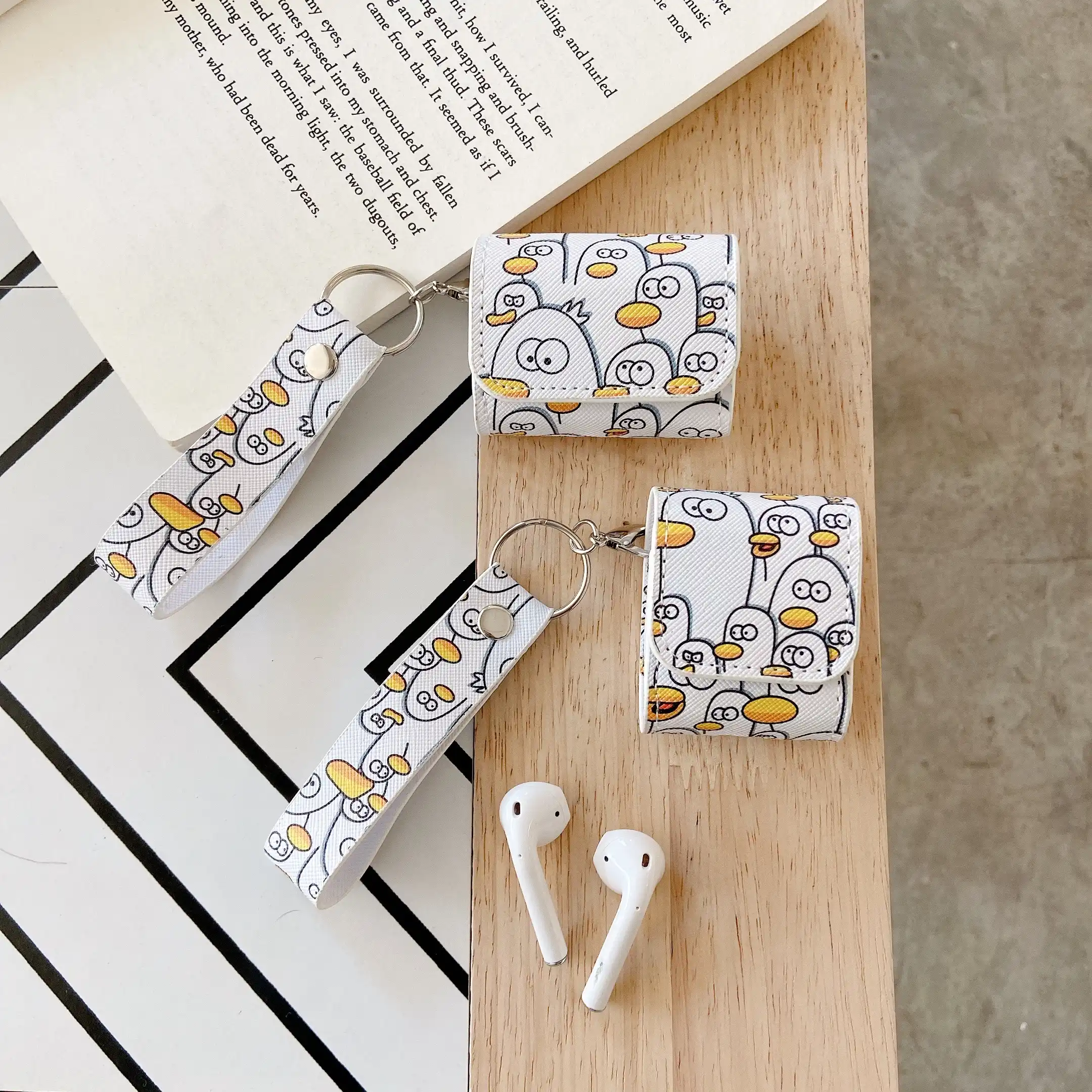 Phong Cach Mới Han Quốc Một đan đang Yeu Hải Au Hoạt Hinh Da Bảo Vệ Rung 1 2 Danh Cho Tai Nghe Airpods Pro Phụ Kiện Tai Nghe Aliexpress