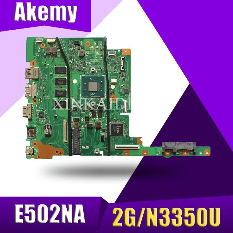Материнская плата E502NA MAIN_BD.2G/N3350U/AS ASUS материнская для ноутбука 100%