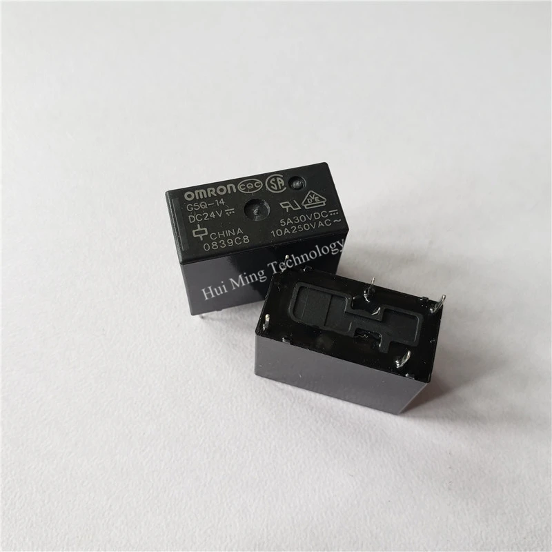 8 шт. реле Omron 5 pin В/12 В/24 в пост. Тока В/10 А|Реле| |