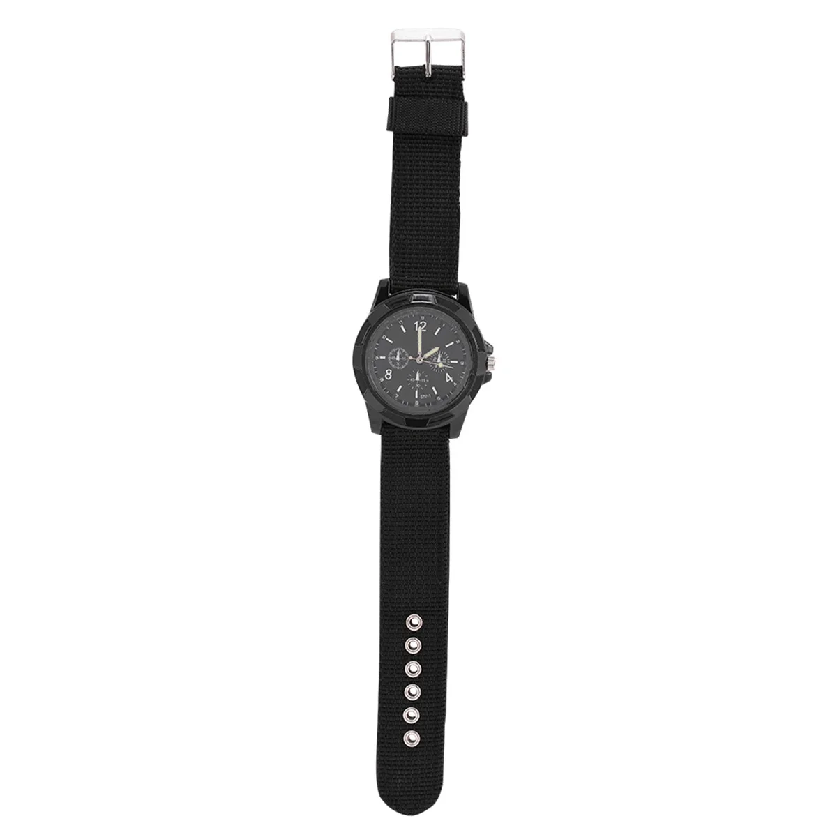 Бесплатная доставка Модные Электронные Аналоговые наручные часы Круглый нейлоновый ремешок Военные Наручные часы 2019 горячая распродажа 4