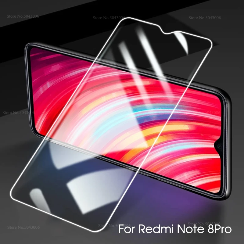 Закаленное стекло пленка для Xiaomi Redmi 8 Note Pro прозрачная защитная экрана