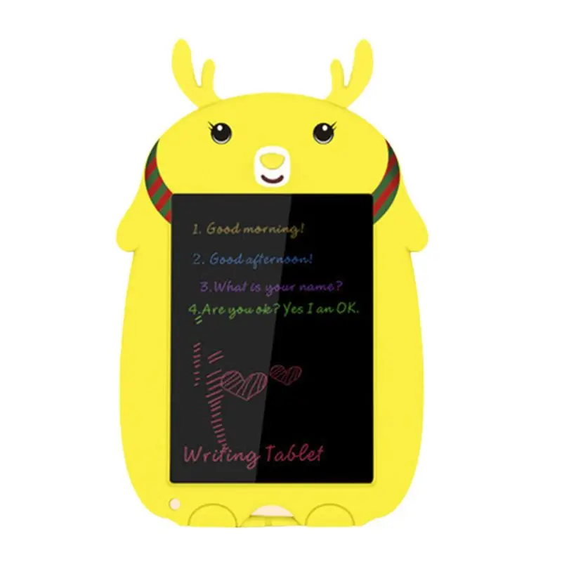 Colorful Pen 8,5 ''ABS пластик Рождество цифровой ЖК-планшет для письма Детский Электронный графический планшет - Цвет: Colorful Pen