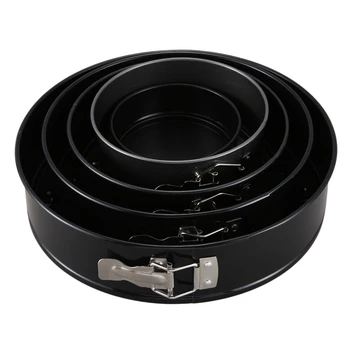 

5/6/8/9/11 Inches Round Carbon Steel Non Stick Spring Form Cake Baking Tray Cheesecake Pan Mold Bakeware Kitchen Tools